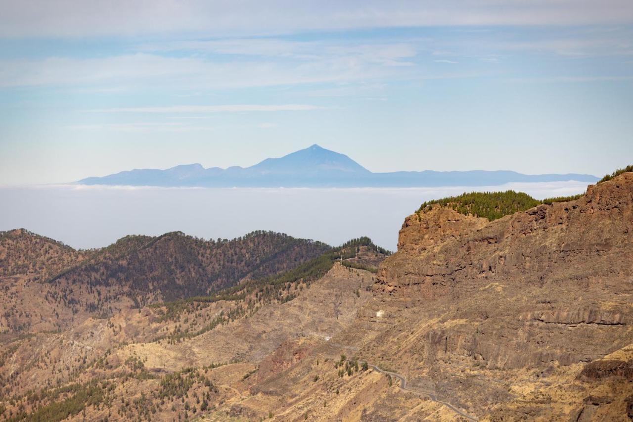 クルス・デ・テヘーダ Casa Maruca With Roque Nublo Viewヴィラ エクステリア 写真