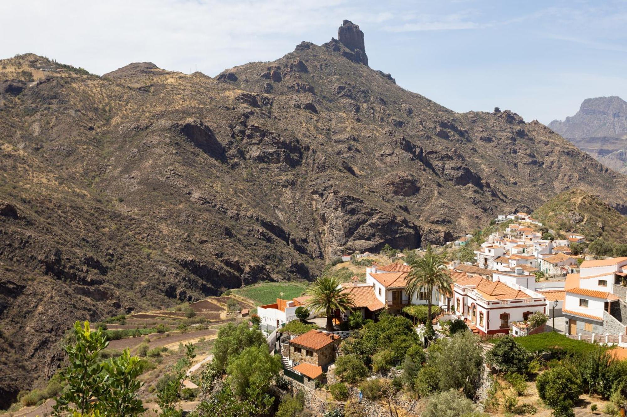 クルス・デ・テヘーダ Casa Maruca With Roque Nublo Viewヴィラ エクステリア 写真